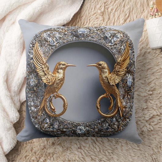 Trouwvogels Kussen (Deken)