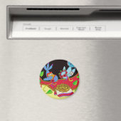 Trouwvogels Oekraïense volkskunst Magneet (Insitu (Vaatwasser))