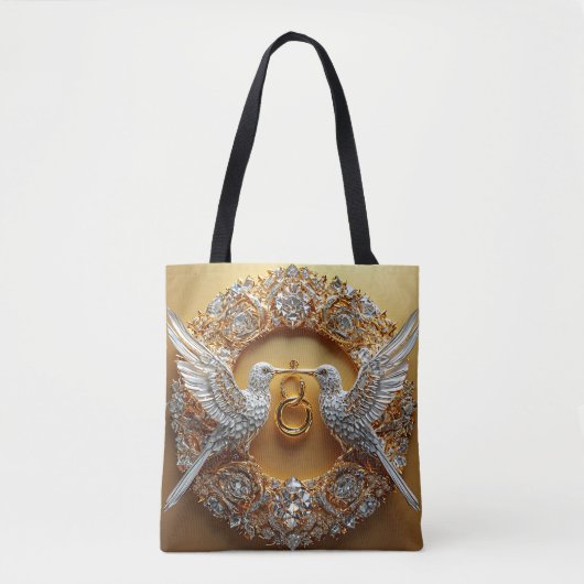 Trouwvogels Tote Bag (Voorkant)