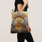 Trouwvogels Tote Bag (Dichtbij)