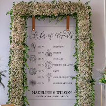 Trouwvolgorde van evenementen Iconen Kalligrafie D