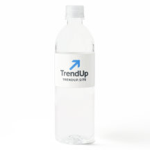 Trouwwaterfleslabels Elegant Persoonlijk