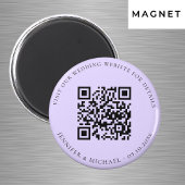 Trouwwebsite QR-code details RSVP viool Magneet