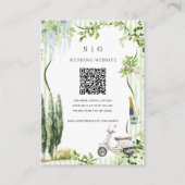 Trouwwebsite | QR-code Scan Foto Informatiekaartje (Voorkant)