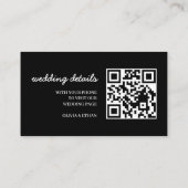 Trouwwebsite RSVP bijlage kaart (Achterkant)