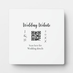 TROUWWEBSITE SCAN QR KOPPELNAAM JAAR EENVOUDIG MI FOTOPLAAT