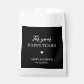 Trouwweefsel Papieren Verpakkingen Bedankzakje (Voorkant)