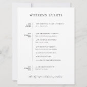 Trouwweekend in Puerto Vallarta | Reisplan (Achterkant)