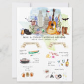 Trouwweekend Reisplan | Austin, Texas Kaart (Voorkant)