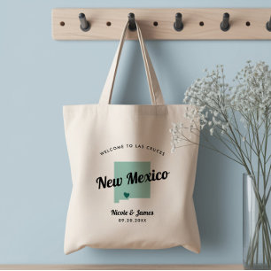 Trouwwelkomsttas New Mexico in elke kleur, Tote Bag