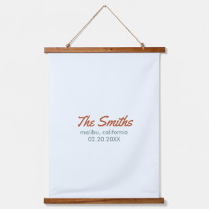 trouwwelkomstteken hangend wandkleed