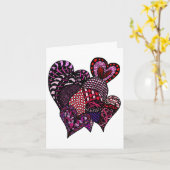 Trouwwensen voor liefde en geluk kaart (Gele Bloem)