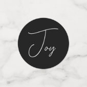 Trouwwoorden Gezegde thema romantische tafel Confe Confetti (Kleine voorkant)