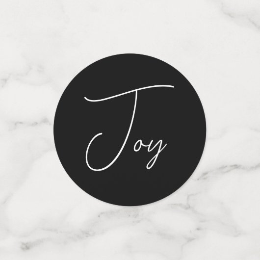 Trouwwoorden Gezegde thema romantische tafel Confe Confetti (Kleine voorkant)