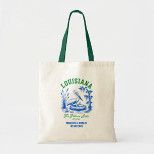 Trouwzak Welkom in Louisiana, Bestemming Trouwdag Tote Bag