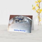 Trouwzegeningen Kaart (Gele Bloem)