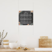 trouwzitje poster (Keuken)