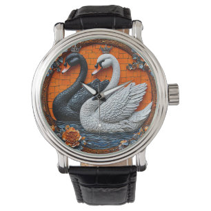 Trouwzwanen Horloge
