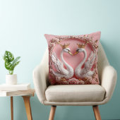 Trouwzwanen Kussen (Stoel)