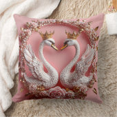 Trouwzwanen Kussen (Deken)