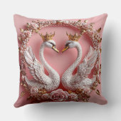 Trouwzwanen Kussen (Achterkant)