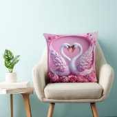 Trouwzwanen Kussen (Stoel)