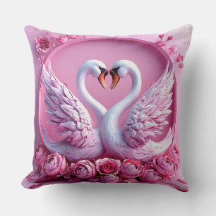 Trouwzwanen Kussen
