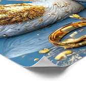 Trouwzwanen Poster (Hoek)