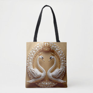Trouwzwanen Tote Bag