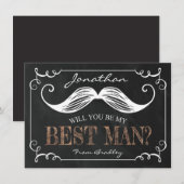 Trouzeugen | Bruidsjonkers Kaart (Voorkant / Achterkant)