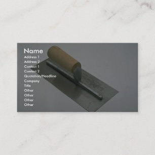 Trowel Visitekaartje