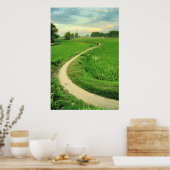 Trowulan Fields Poster (Keuken)