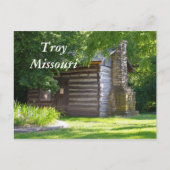 Troy 076, Troy Missouri Briefkaart (Voorkant)