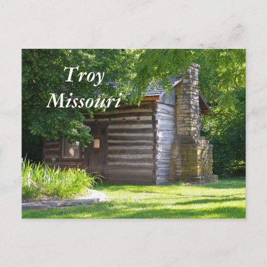 Troy 076, Troy Missouri Briefkaart (Voorkant)