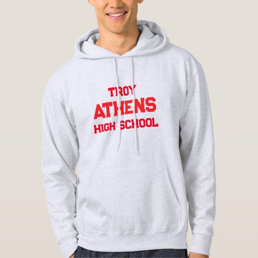 Troy Athens High School Hoodie (Voorkant)