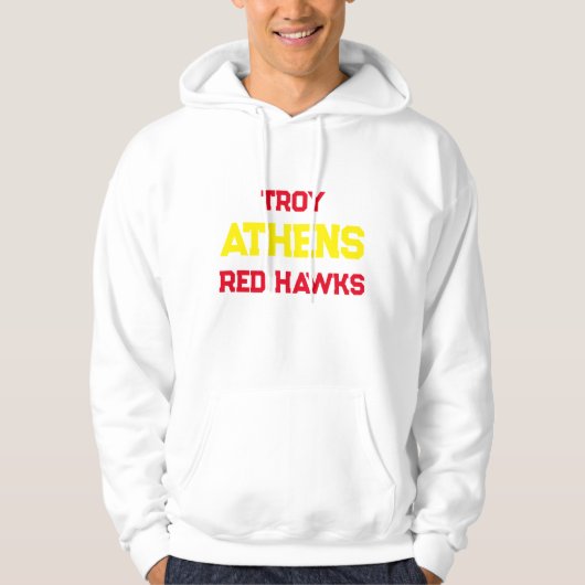 Troy Athens High School Hoodie (Voorkant)