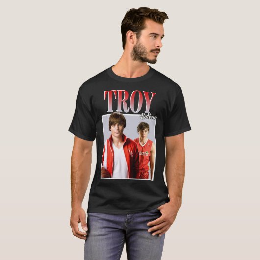 Troy Bolton T-Shirt Classic T-Shirt (Voorkant volledig)