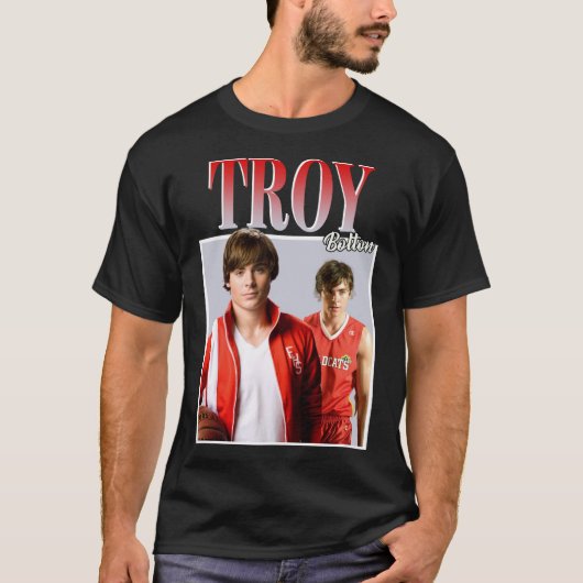 Troy Bolton T-Shirt Classic T-Shirt (Voorkant)