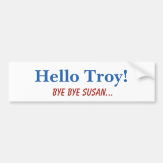 Troy Jackson voor de Amerikaanse Senaat Bumpersticker