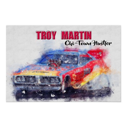 Troy Martin Chi-Town Hustler Perfect Poster (Voorkant)