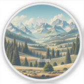 Troy Montana 3 inch Vinyl Sticker (Voorkant)