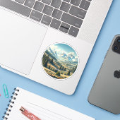Troy Montana 3 inch Vinyl Sticker (Laptop met iPhone)