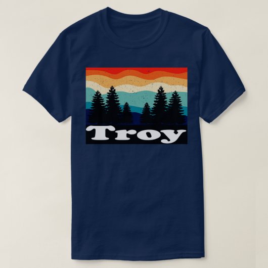 Troy Montana Retro T-shirt (Design voorkant)