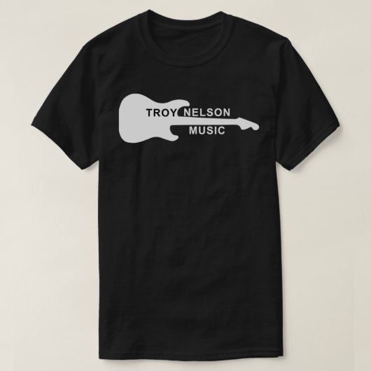 Troy Nelson Music Bold Logo T-shirt (Design voorkant)