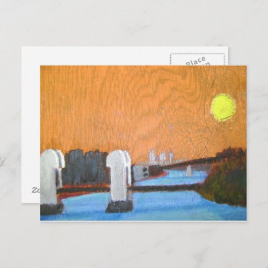 Troy, NY Briefkaart (Voorkant / Achterkant)