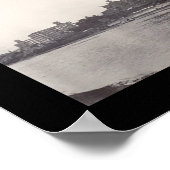 Troy NY Waterfront Foto 1909 Poster (Hoek)