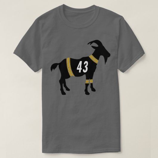 Troy Polamalu GOAT T-shirt (Design voorkant)