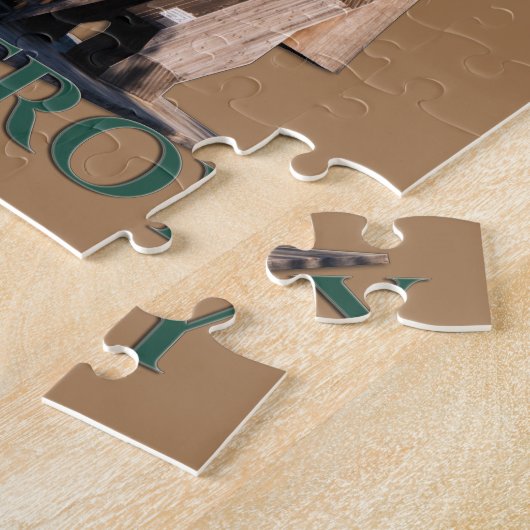 Troy: Trojaans paard Legpuzzel (Zijkant)