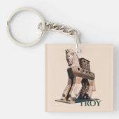 Troy: Trojan Horse Sleutelhanger (Voorkant)