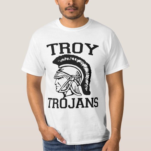 Troy Trojans T-shirt (Voorkant)